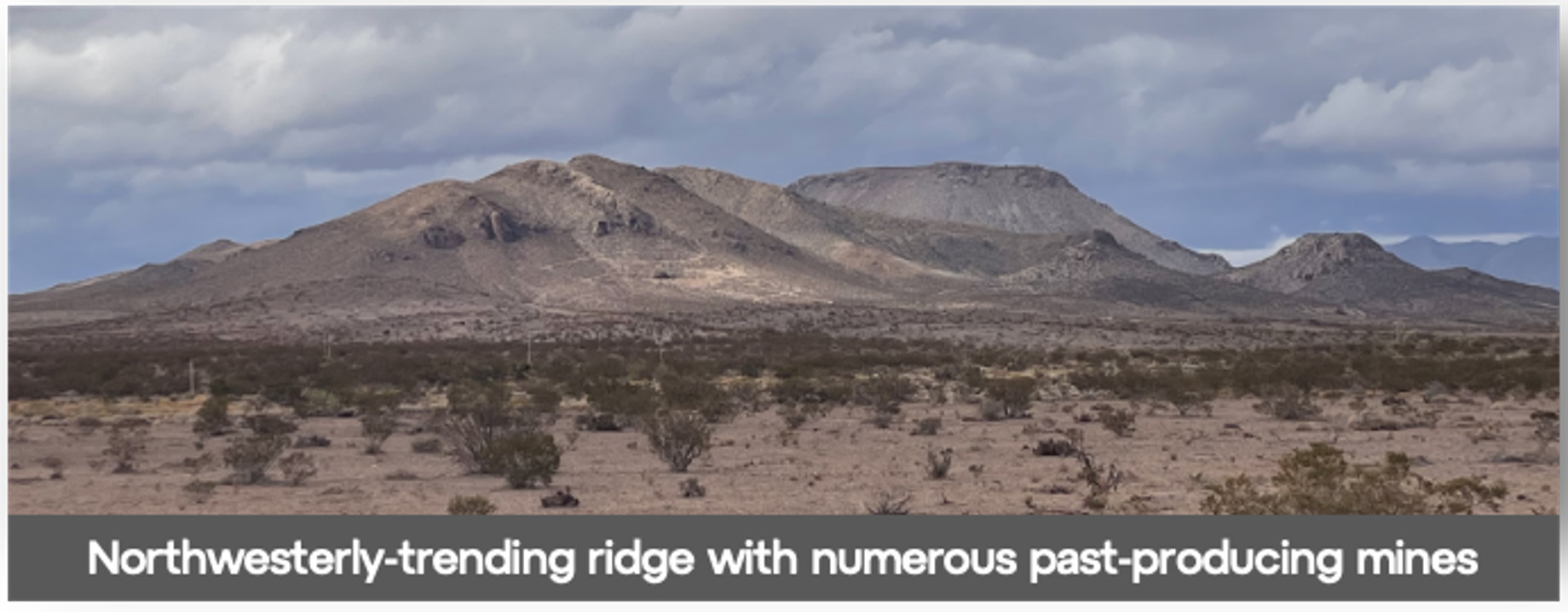 northwesterly-trending-ridge